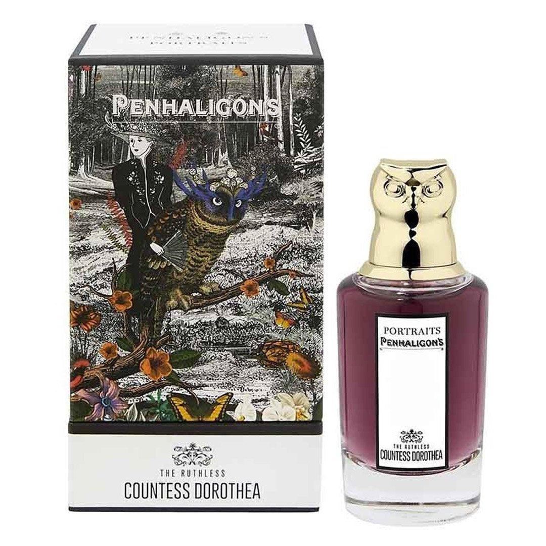 El eau de parfum de La despiadada condesa Dorothea de Penhaligon